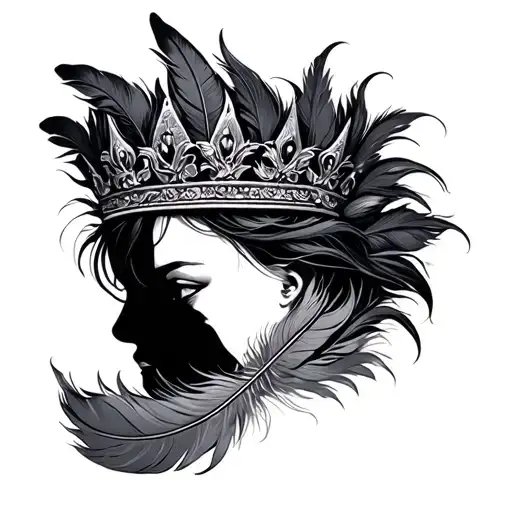 Feather Crown Held