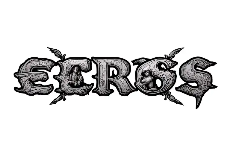 Eros With Young Gods Letter