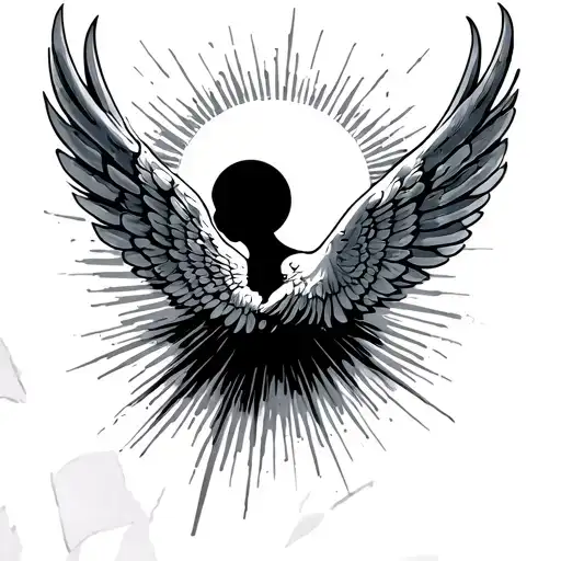 Single Wing With Sun