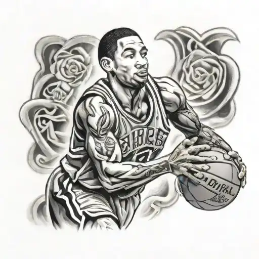 Derek Rose Basketball Player