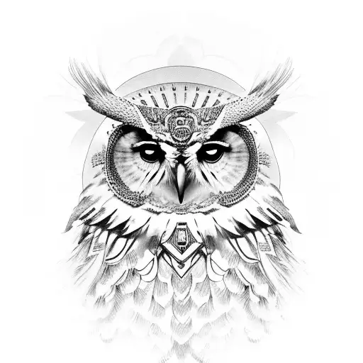 Athena Goddess Owl