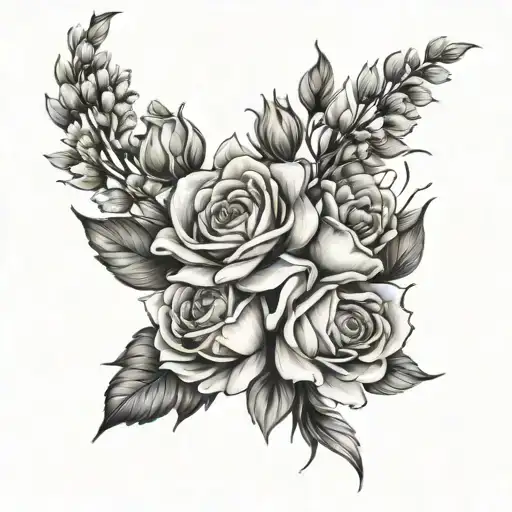 Birth Flower Bouquet