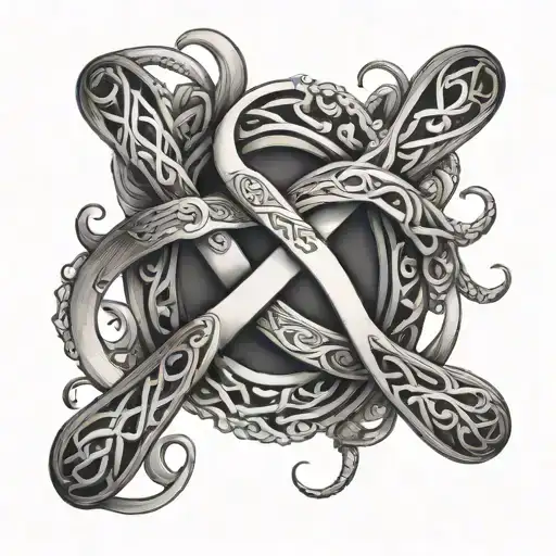 Infinity Symbol Intertwined