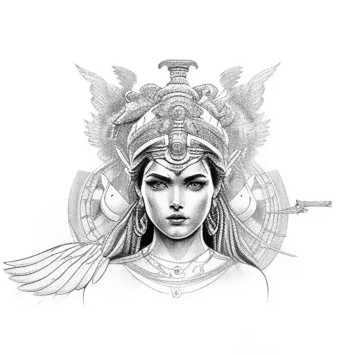 Athena Goddess Beautiful