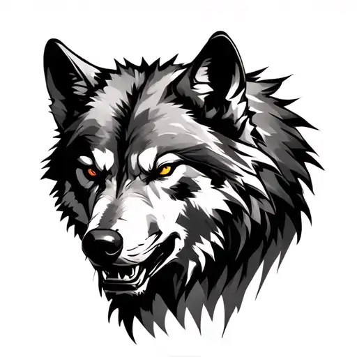 Colosseum And Wolf Angry