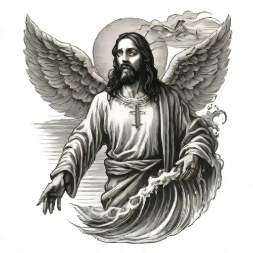 Jesus Walking On Water