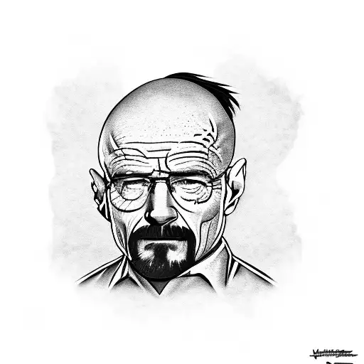 Walter White With New Mexico Symbol