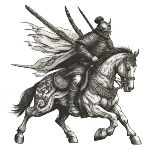 Samurai Warrior Riding