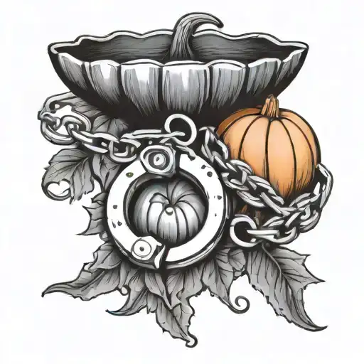 Pumpkin And Handcuffs