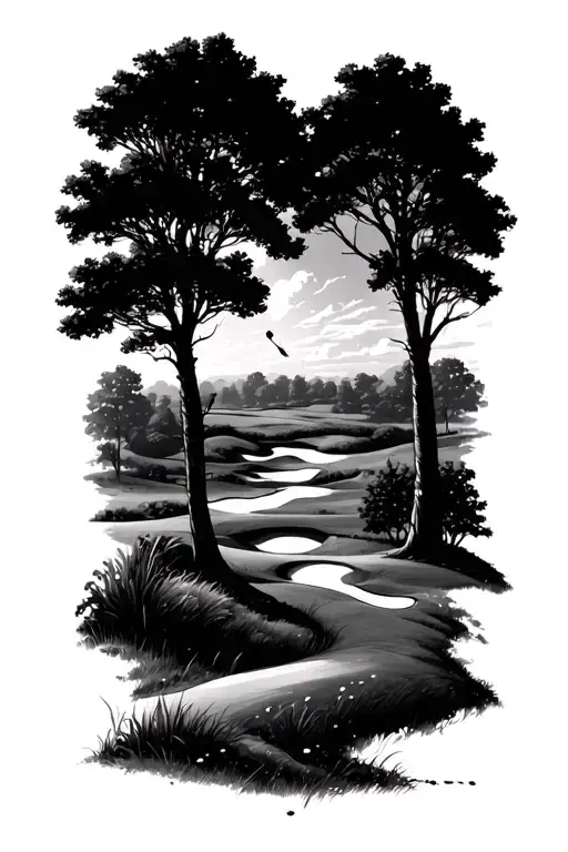 Golf Course Landscape