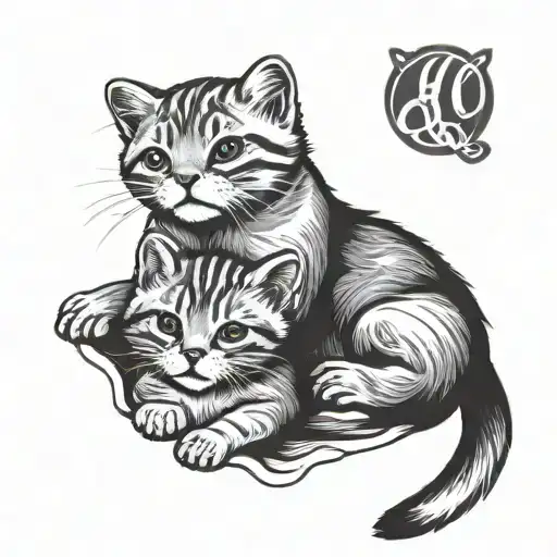 Cat And Dog Cuddling Baby Otters