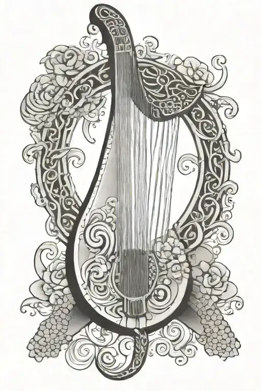 Irish Harp Gbs Turtle Surrounded