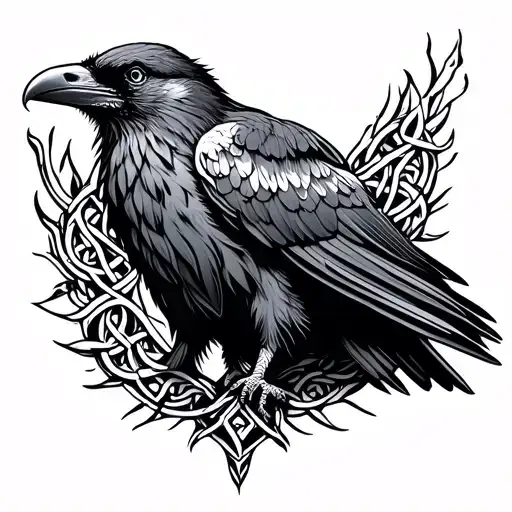 Celtic Raven