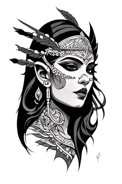 Tattoo With Ra And Khonshu