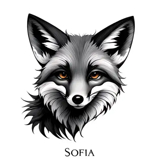 The Name Sofia With A Fox