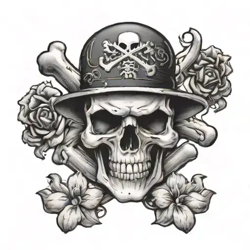 Skull And Crossbones Japanese