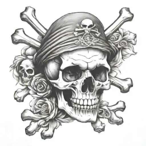 Skull And Crossbones Japanese