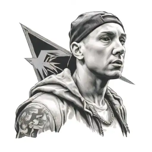 Portrait Rapper Eminem