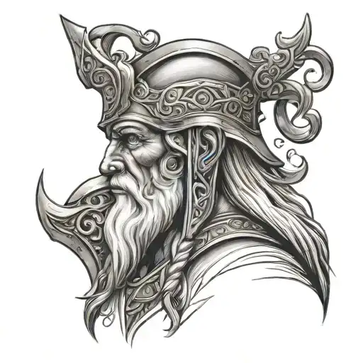Odin God Realistic