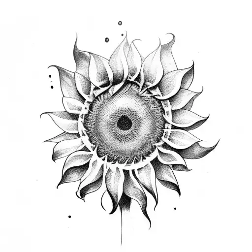 A Stack Of Books With A Sunflower Growing Out Of It