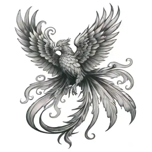 Phoenix Tattoo Full Sleeve
