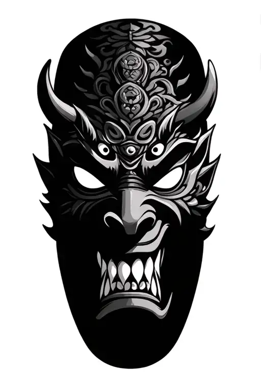 Tribe Japan Masked Oni