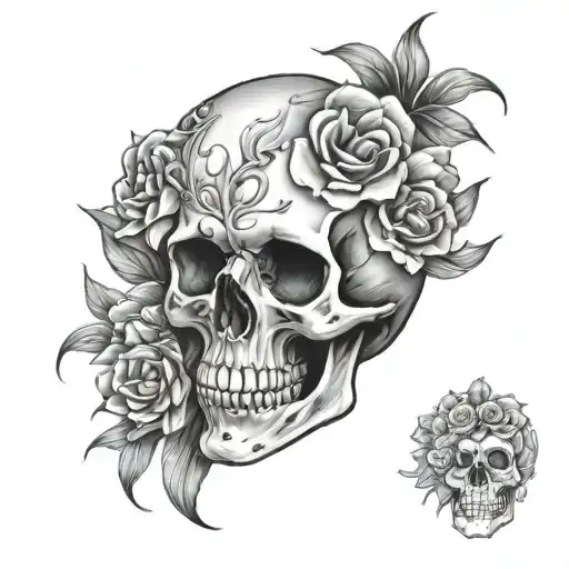Skull Flowers