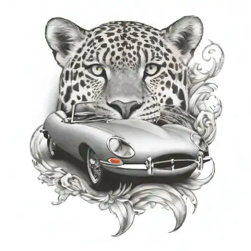 E Type Jaguar Car