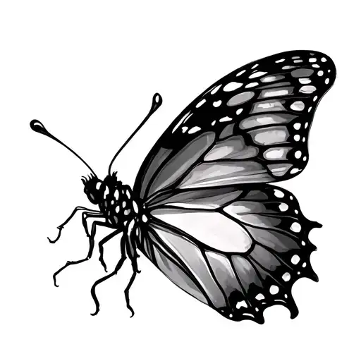 Lilia Butterfly In Fire