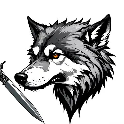 Totenkopf Knife Wolf