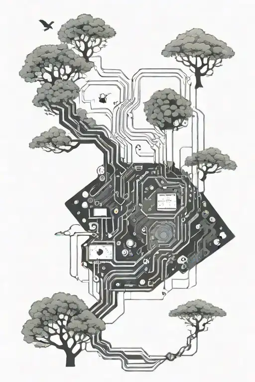 Circuit Board And Nature Inspired