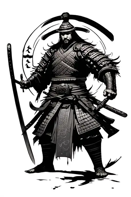 Samurai Warrior Standing