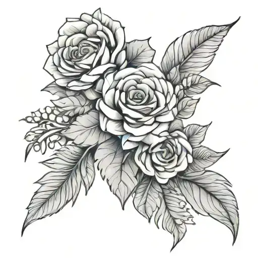 Minimalist Tattoo Italian Filipino