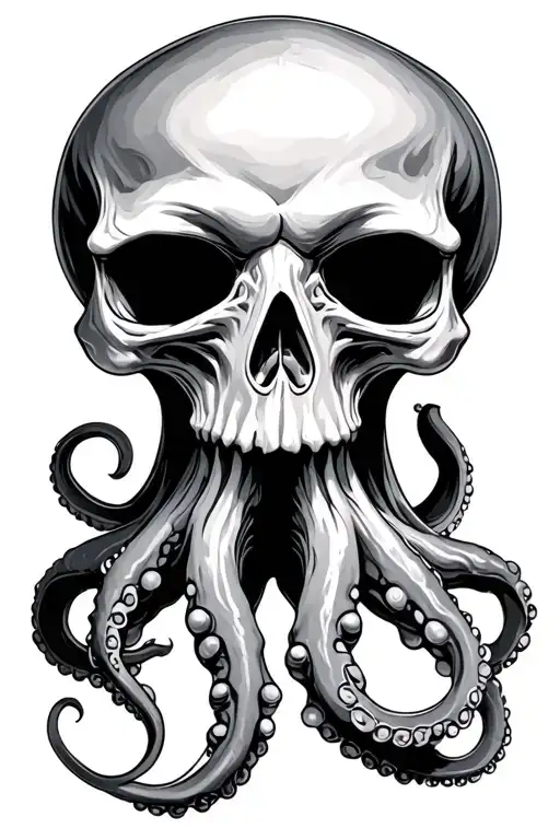 Skull Octopus