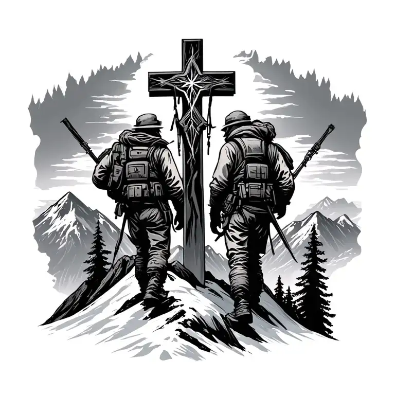 Summit Cross 2 Mountaineers