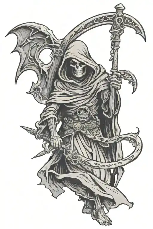 Grim Reaper With Words Kidd