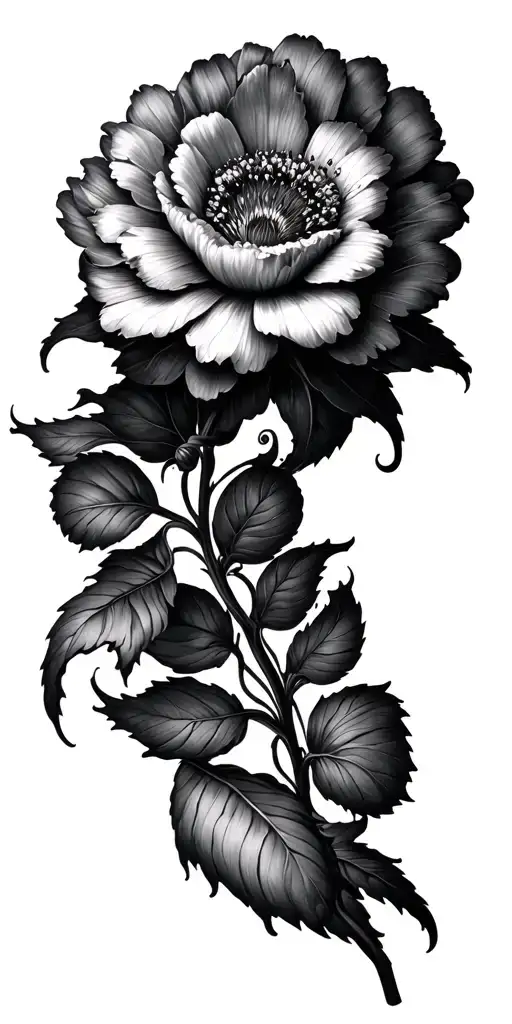 Birth Flower Intertwined