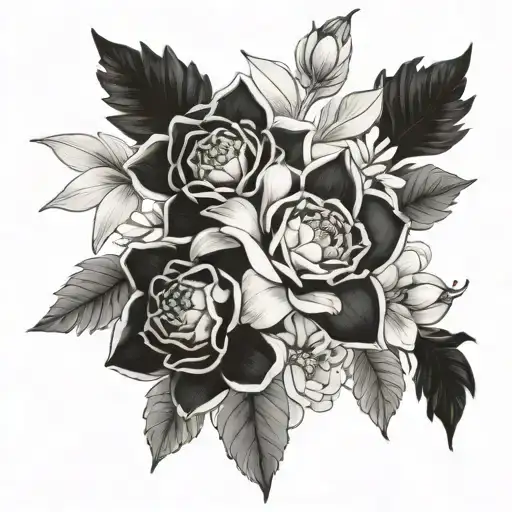 Birth Flower Bouquet