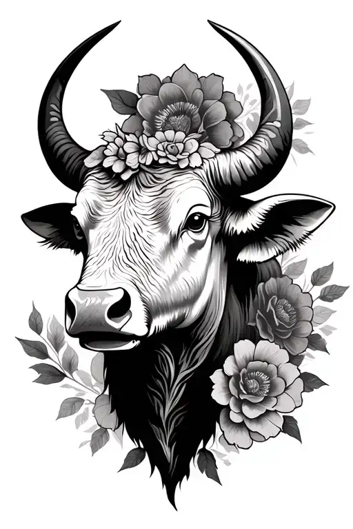 Buffalo Head Half Flowers