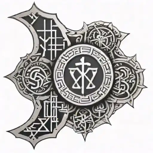 Nordic Runes Engraved