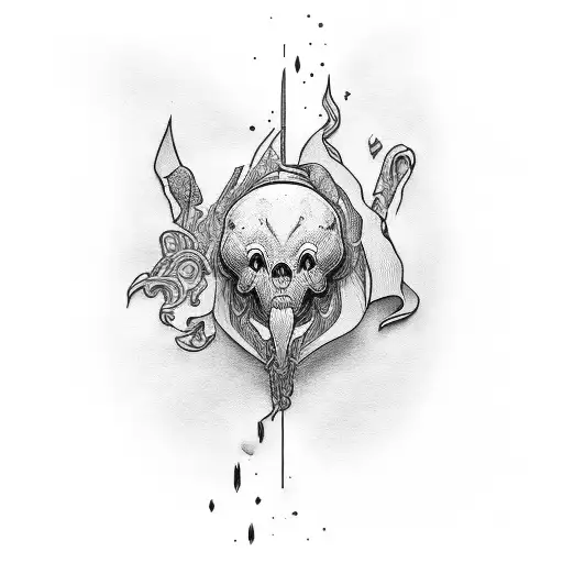 A Phrase Written In A Flowing Script Font