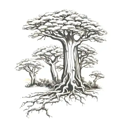 Baobab Tree Made