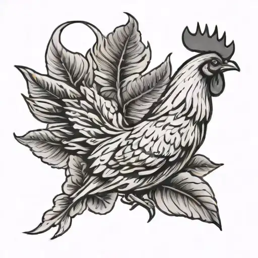 Chicken Plant Growing