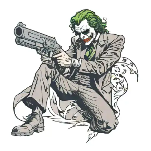 The Joker With A Gun