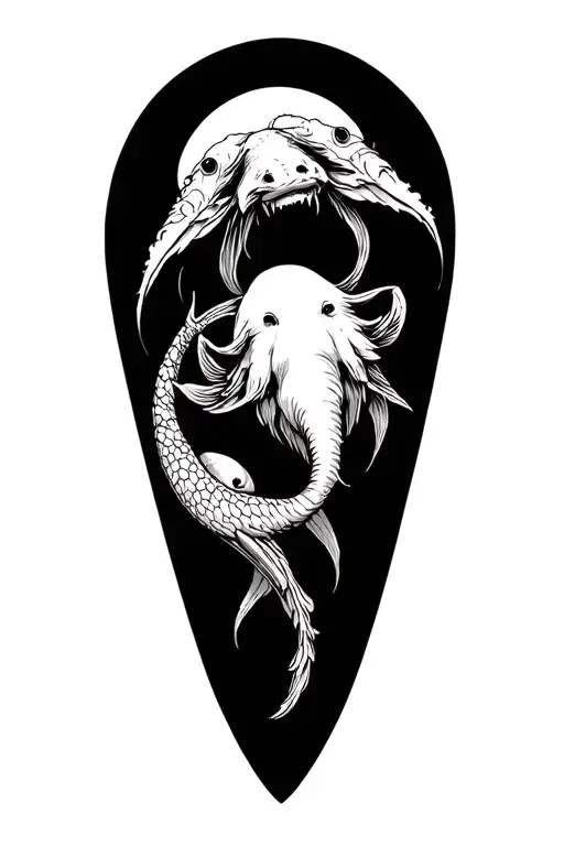 Jomungdr Sea Calve Tatoo