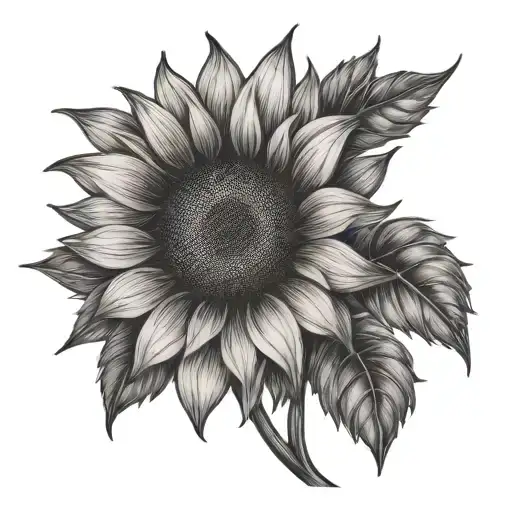 Sunflower Representing Family