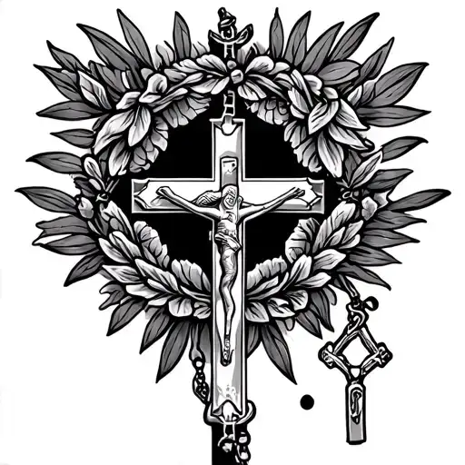 Rosary With Puerto Rican Aesthetics