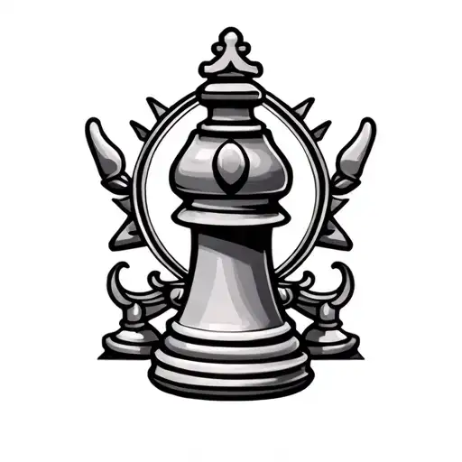King Chess Piece