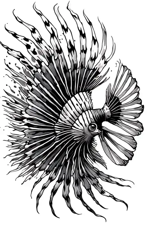 Love Lion Fish Etna Erupting
