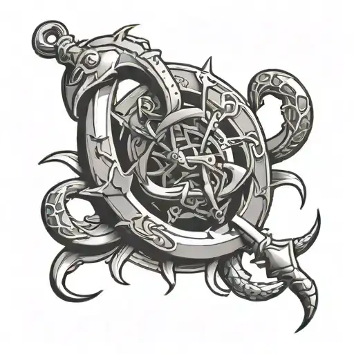 Anchor And Scorpion
